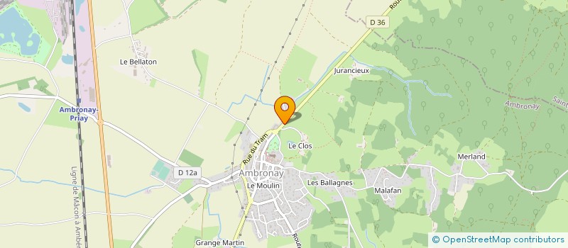 localisation de l'entreprise DOMAINE DE SILANS à AMBRONAY