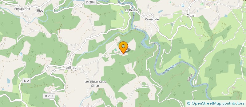 localisation de l'entreprise DOMAINE DE SILHAC ARDECHE  SILHAC