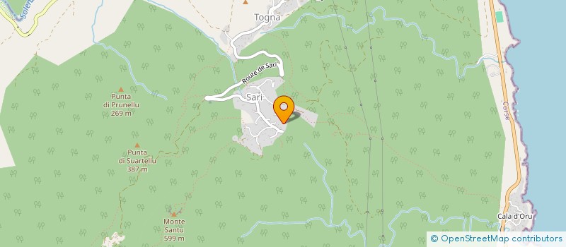 localisation de l'entreprise DOMAINE DE SOLENZARA à SARI SOLENZARA
