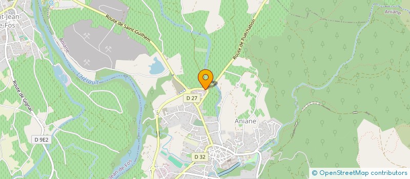 localisation de l'entreprise DOMAINE DE TARA  ANIANE