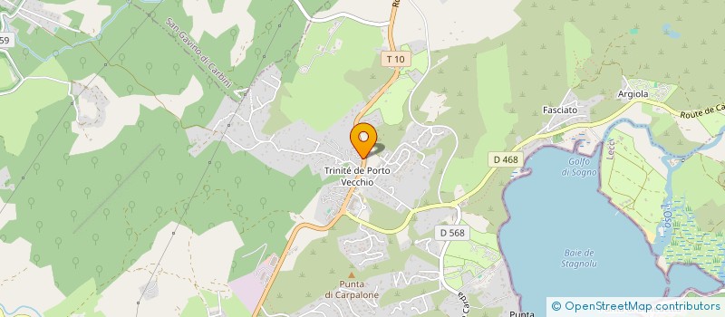 localisation de l'entreprise DOMAINE DE TARCO à PORTO-VECCHIO