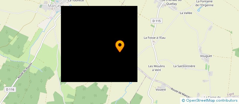 localisation de l'entreprise DOMAINE DE TOURAINE  LIGRE