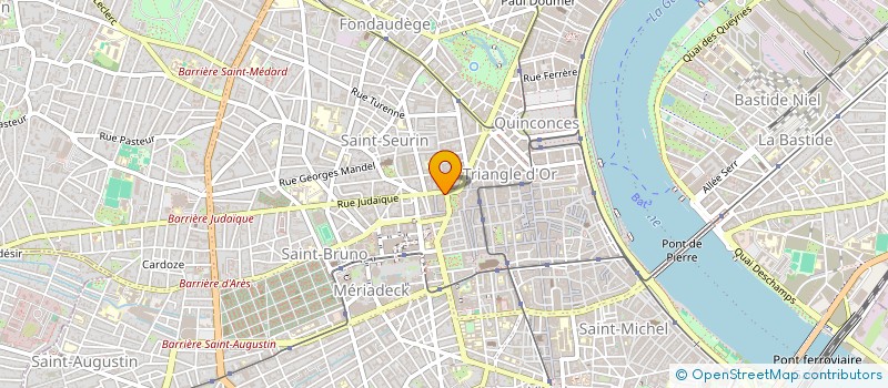 localisation de l'entreprise DOMAINE DE TREGEY à BORDEAUX