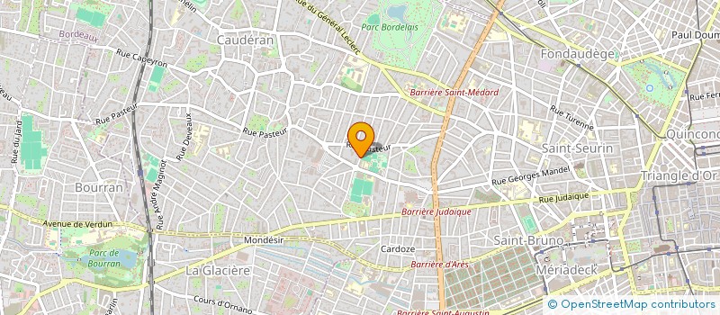 localisation de l'entreprise DOMAINE DE TRESTRAOU à BORDEAUX