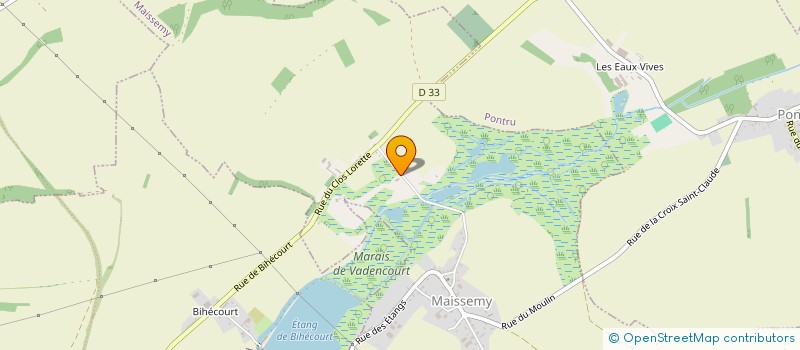 localisation de l'entreprise DOMAINE DE VADANCOURT  MAISSEMY