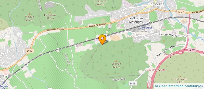 localisation de l'entreprise DOMAINE DE VERNATELLE  CARNOULES