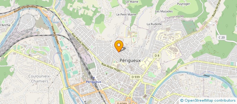 localisation de l'entreprise DOMAINE DE VESONE  PERIGUEUX