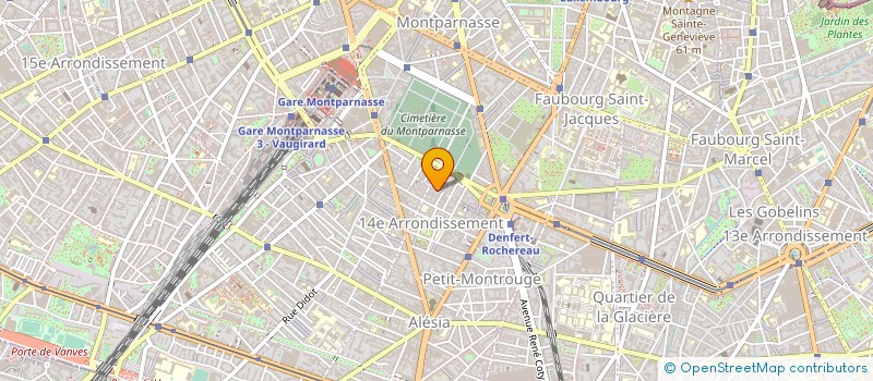 localisation de l'entreprise DOMAINE DE VIAUVY à PARIS