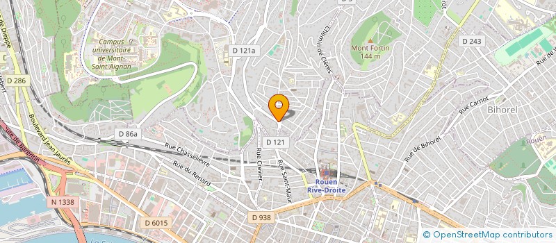 localisation de l'entreprise DOMAINE DE VILLERS à MONT-SAINT-AIGNAN