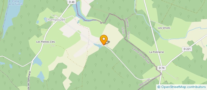 localisation de l'entreprise DOMAINE DE VINCA à CHAMPOULET
