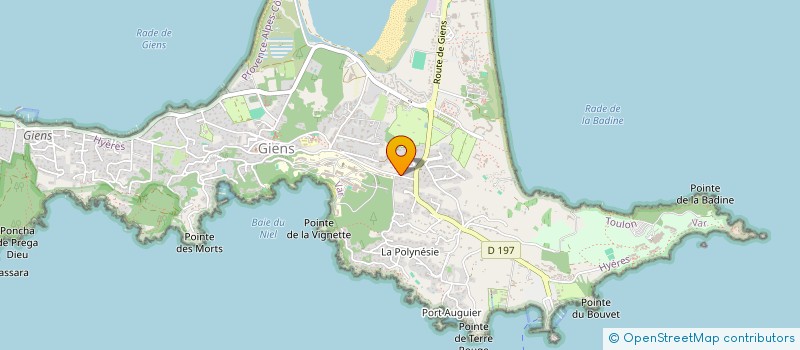 localisation de l'entreprise DOMAINE DEGUIRAUD à HYERES