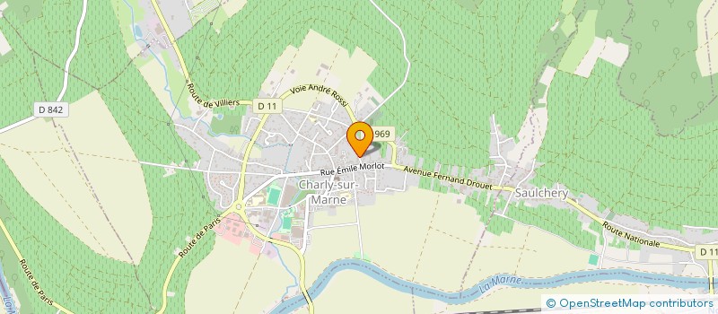 localisation de l'entreprise DOMAINE DELALOT à CHARLY-SUR-MARNE