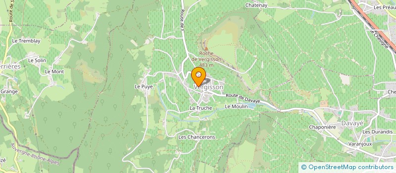 localisation de l'entreprise DOMAINE DELORME ET FILS à VERGISSON