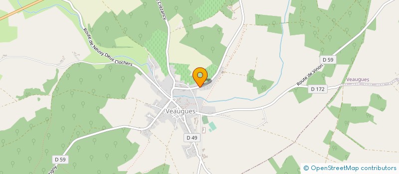 localisation de l'entreprise DOMAINE DENIZOT  VERDIGNY