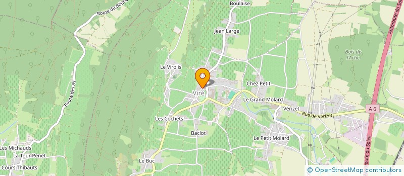 localisation de l'entreprise DOMAINE DES ANGELOTS à VIRE