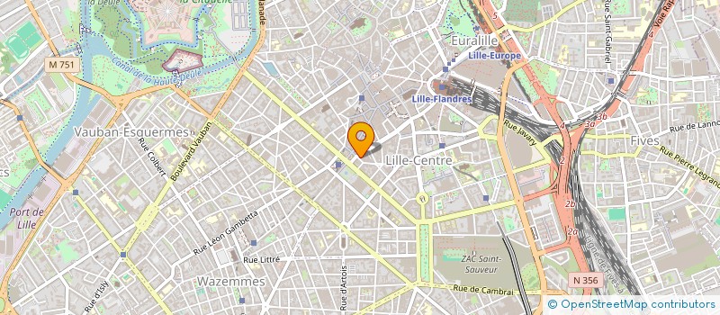 localisation de l'entreprise DOMAINE DES BALERYS à LILLE