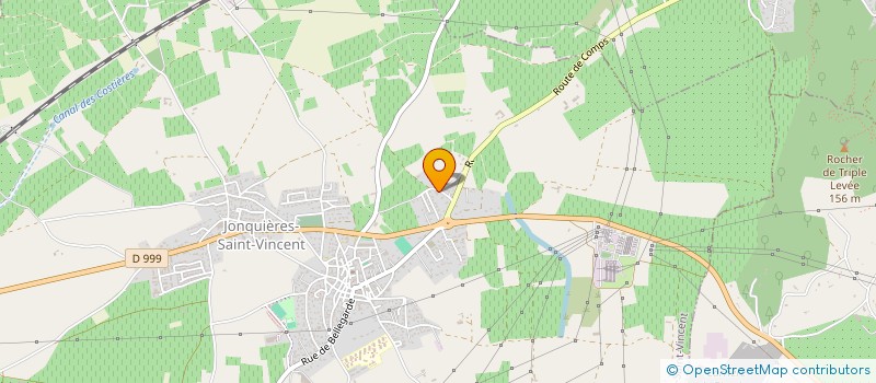 localisation de l'entreprise DOMAINE DES BICHES  FOURQUES