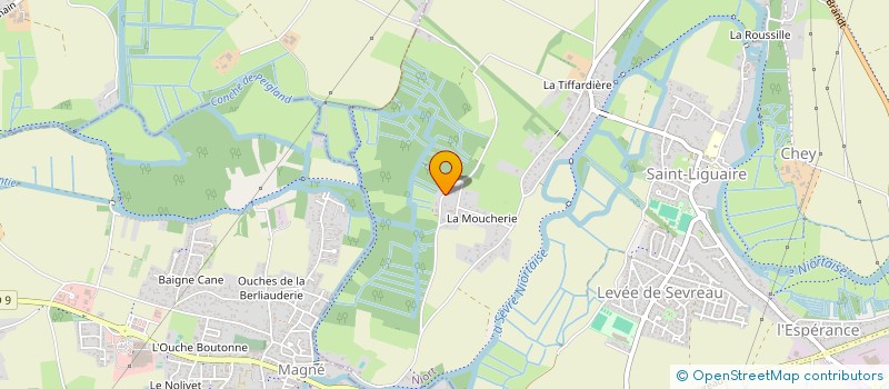 localisation de l'entreprise DOMAINE DES BOIS D'AUBIGNE à LA TRANCHE-SUR-MER