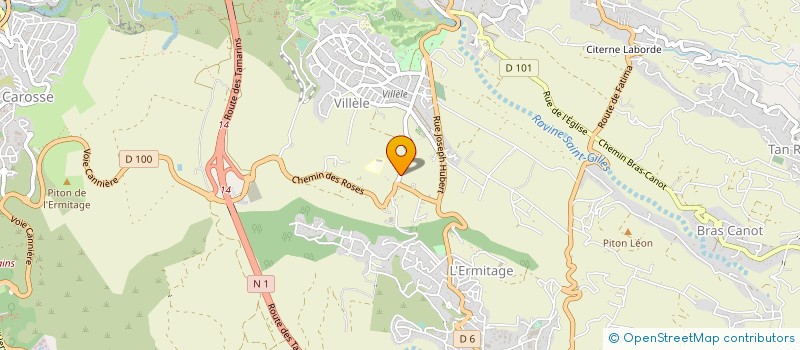localisation de l'entreprise DOMAINE DES BOUCANIERS à SAINT-PAUL