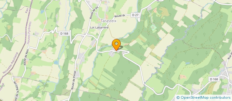 localisation de l'entreprise DOMAINE DES CARMES  TARASTEIX