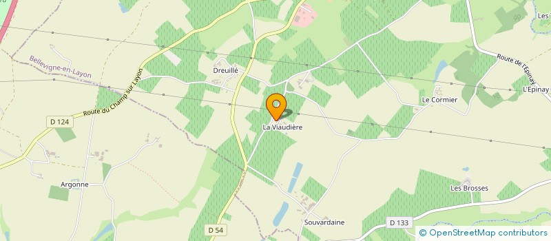 localisation de l'entreprise DOMAINE DES CHAILLOUX à BELLEVIGNE-EN-LAYON