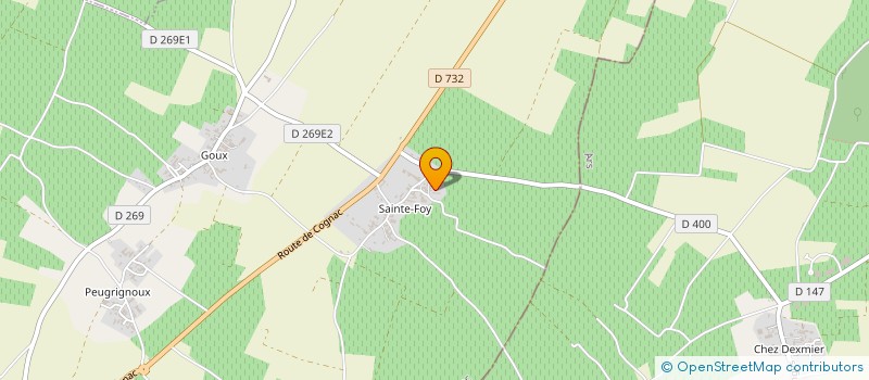 localisation de l'entreprise DOMAINE DES CHENES VERTS à PERIGNAC