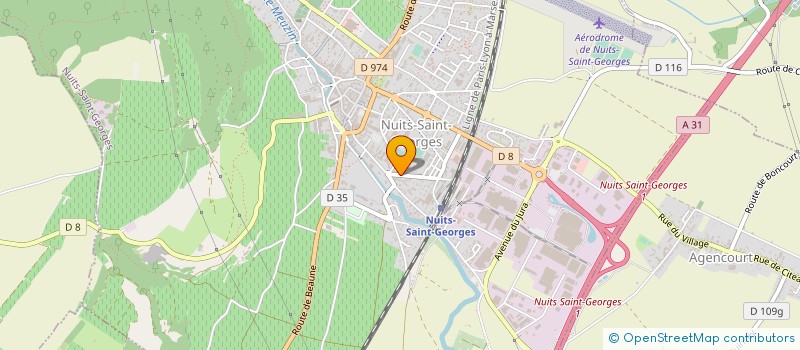 localisation de l'entreprise DOMAINE DES CLOS à NUITS-SAINT-GEORGES