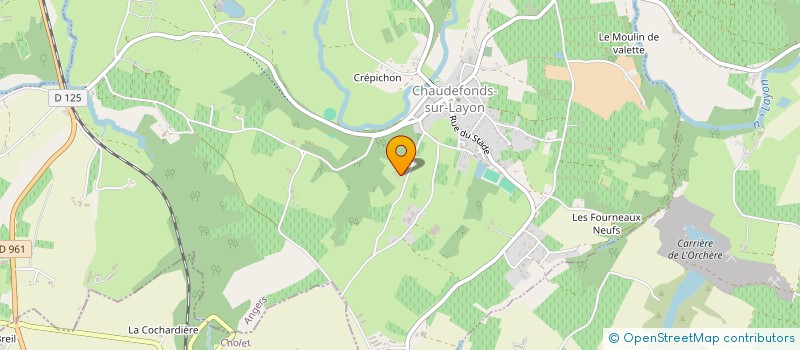 localisation de l'entreprise DOMAINE DES COTEAUX BLANCS à CHALONNES-SUR-LOIRE