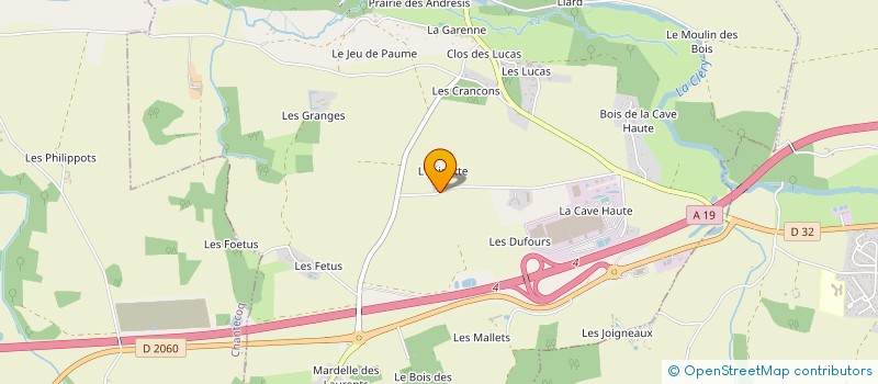 localisation de l'entreprise DOMAINE DES CRANCONS à SAINT-HILAIRE-LES-ANDRESIS