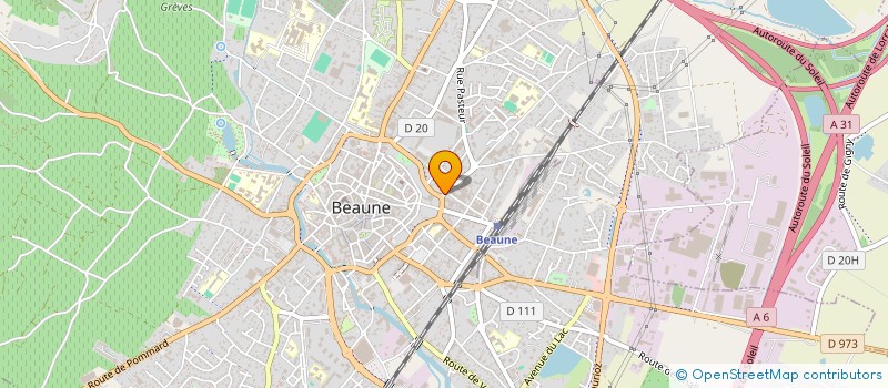 localisation de l'entreprise DOMAINE DES CROIX à BEAUNE
