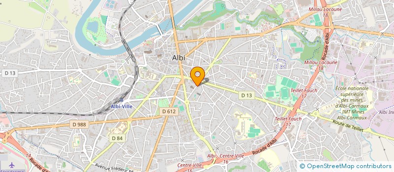 localisation de l'entreprise DOMAINE DES CULS TERREUX à ALBI