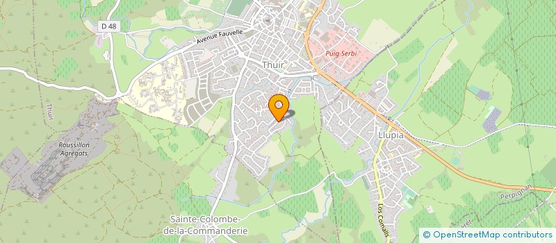 localisation de l'entreprise DOMAINE DES DEMOISELLES GFA  TRESSERRE