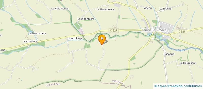 localisation de l'entreprise DOMAINE DES ELWEIS à LA BAZOCHE-GOUET