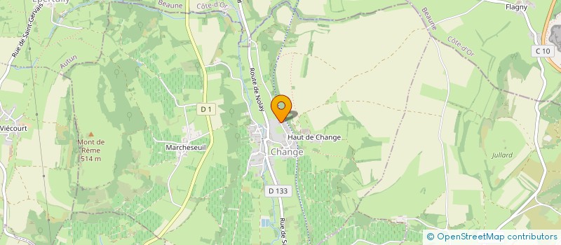 localisation de l'entreprise DOMAINE DES EPENOTTES  CHANGE