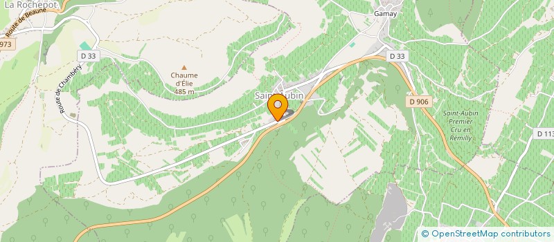 localisation de l'entreprise DOMAINE DES FOLLES LIES  SAINT-AUBIN