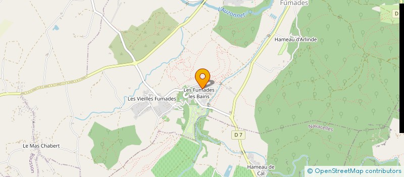 localisation de l'entreprise DOMAINE DES FUMADES à ALLEGRE-LES-FUMADES