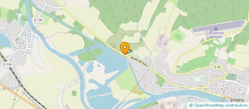 localisation de l'entreprise DOMAINE DES GRANDES VIGNES  VILLECIEN