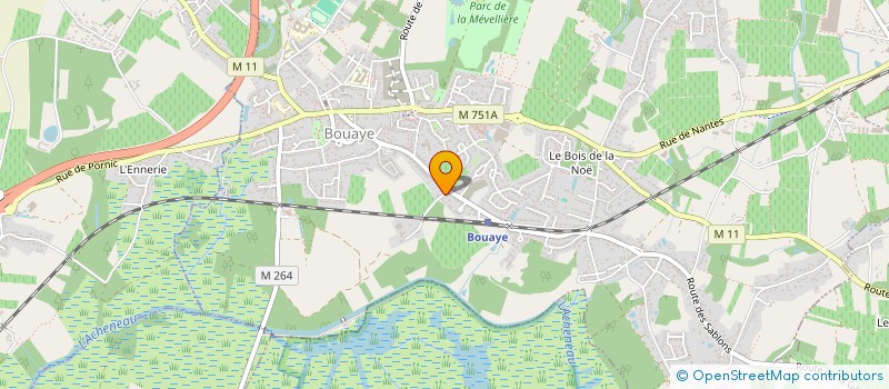 localisation de l'entreprise DOMAINE DES HERBAUGES à BOUAYE