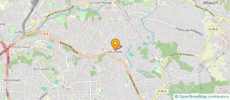 localisation de l'entreprise DOMAINE DES IRIS à MARSEILLE