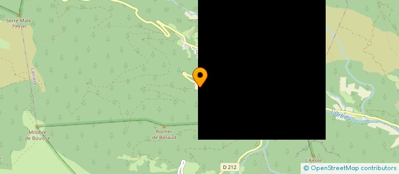 localisation de l'entreprise DOMAINE DES JOURDETS  LAIRIERE