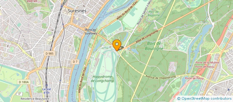 localisation de l'entreprise DOMAINE DES LIGNERIES  PARIS