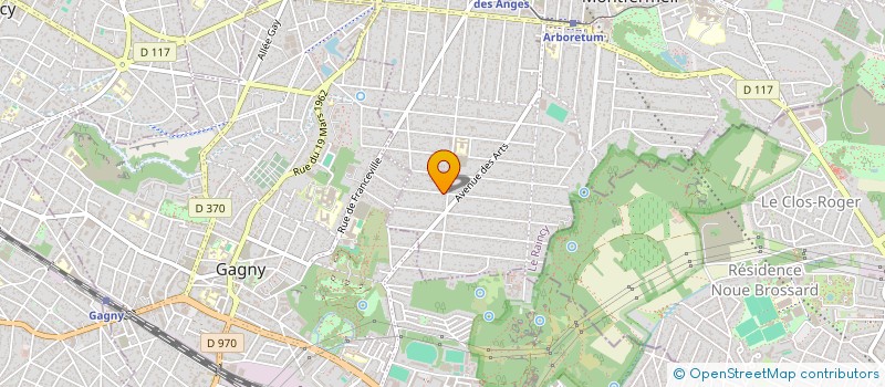 localisation de l'entreprise DOMAINE DES LYS  MONTFERMEIL