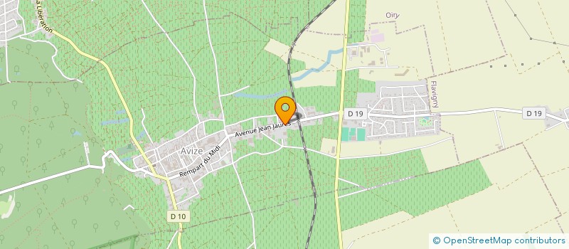 localisation de l'entreprise DOMAINE DES MALADRERIES  AVIZE