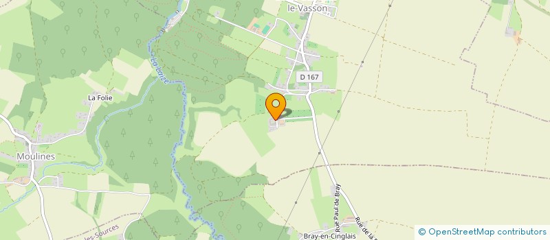 localisation de l'entreprise DOMAINE DES MASSINOTS  SAINT-GERMAIN-LE-VASSON