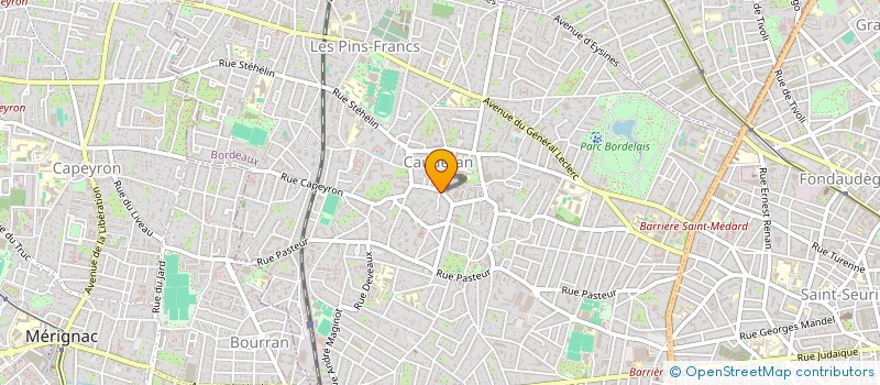 localisation de l'entreprise DOMAINE DES MESANGES  BORDEAUX