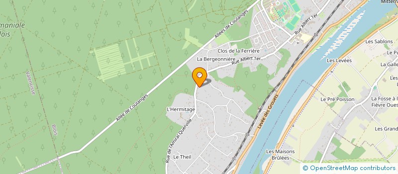 localisation de l'entreprise DOMAINE DES OLIVERINES à BLOIS