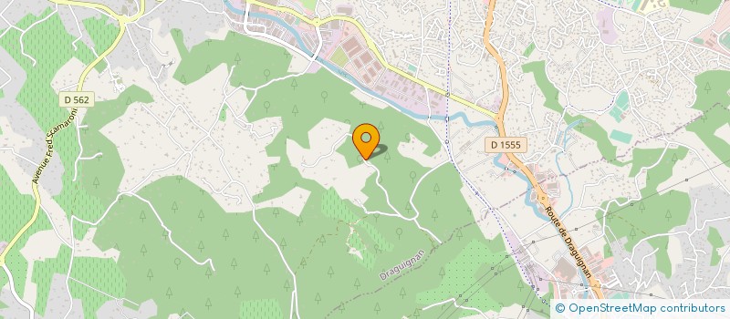 localisation de l'entreprise DOMAINE DES OLIVIERS  LE CANNET-DES-MAURES