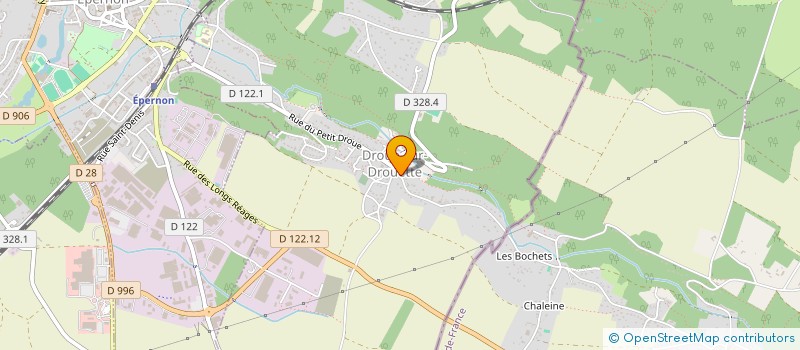 localisation de l'entreprise DOMAINE DES POUSSES à DROUE-SUR-DROUETTE