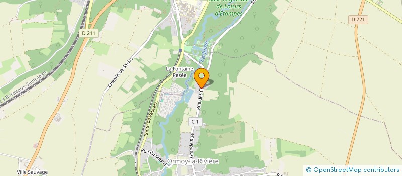 localisation de l'entreprise DOMAINE DES RIVES D'ORMOY  ORMOY-LA-RIVIERE