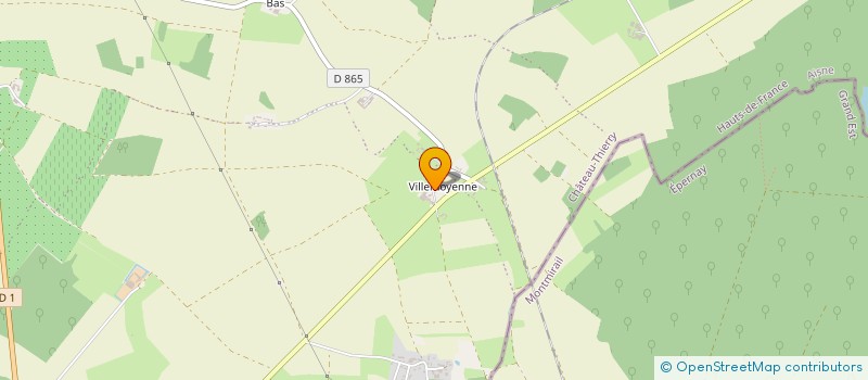 localisation de l'entreprise DOMAINE DES SAULES  VENDIERES